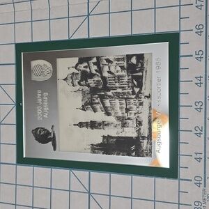 Augsburg Commemorative Mirror Plaque For 1985 Augsburger Volkssportler 1985 VTG